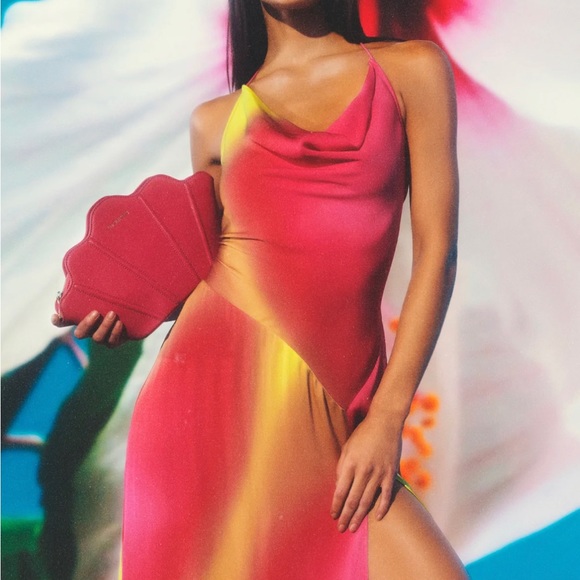 The Wolf Gang Makena Maxi Dress NWT - Picture 2 of 9